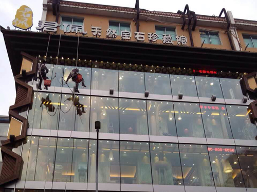 玻璃幕清洗